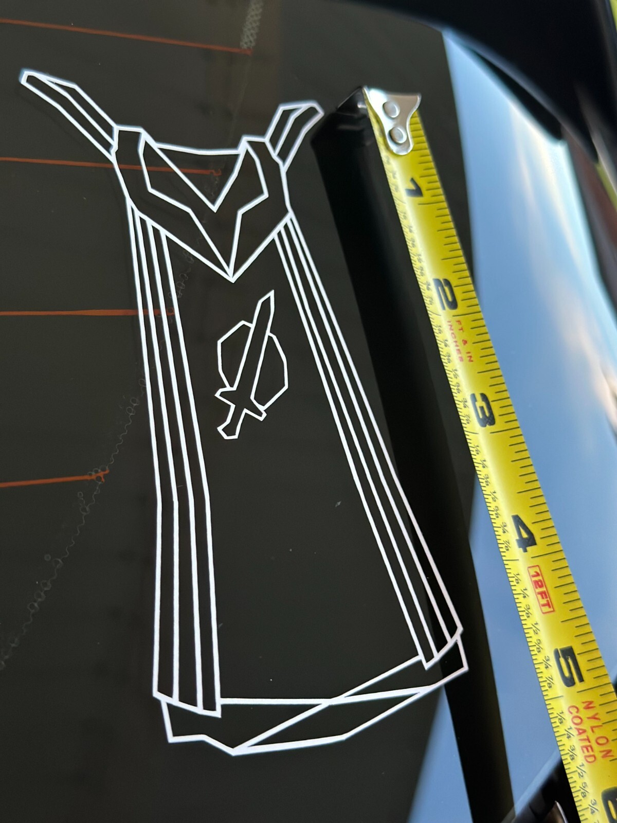 Skill Cape Vinyl Window Decal – Old School Runescape ALL SKILLS AVALIBLE 2.6"x5"