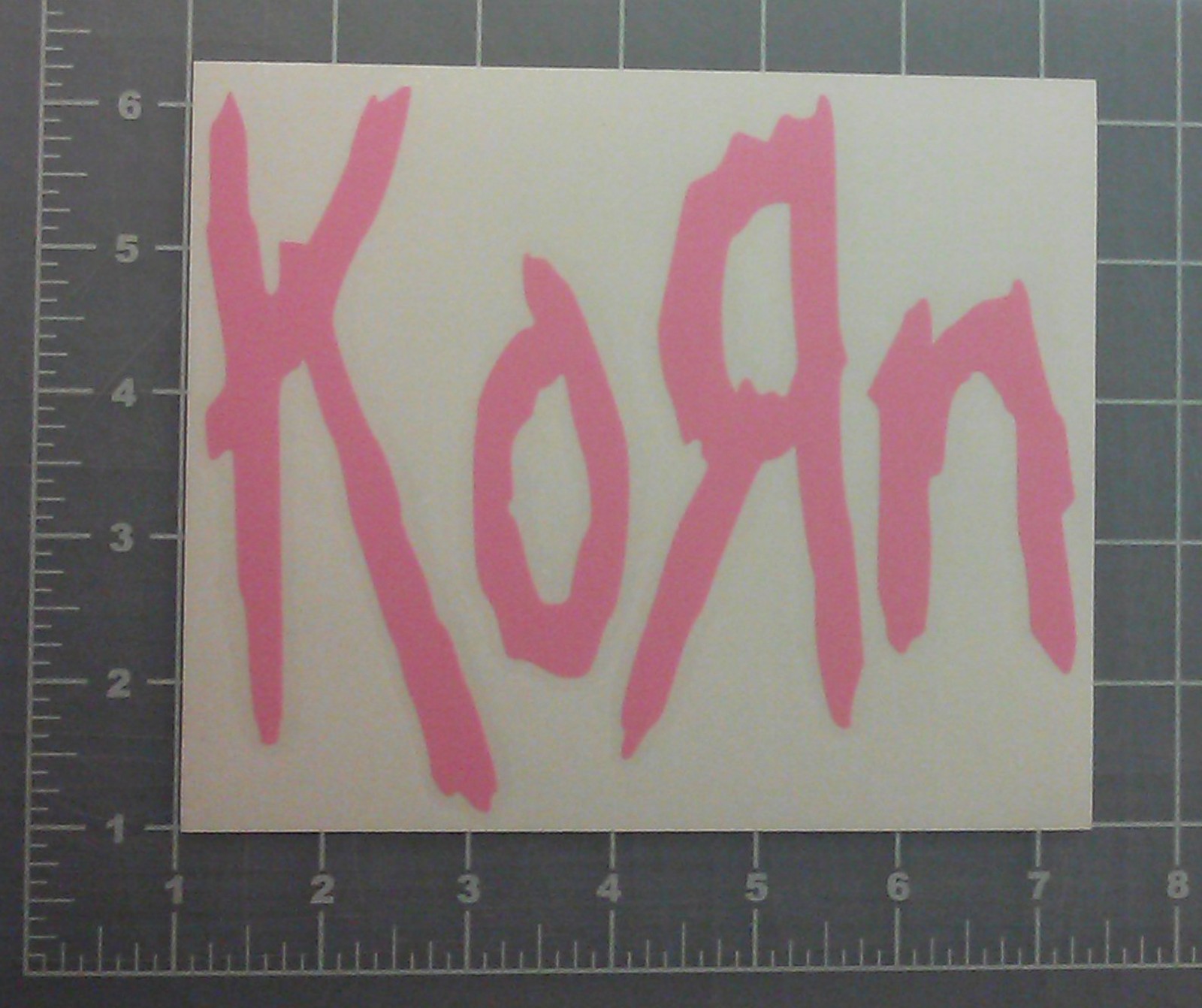 Korn Sticker Decal bumper car truck window laptop Jonathan Davis hard rock USA