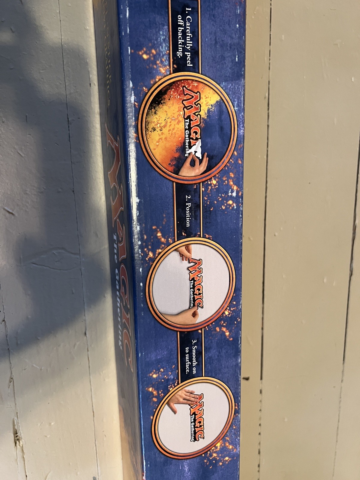Magic The Gathering Wall Sticker Sheet- Moveable, Reusable & Wall Safe. x4 Sets