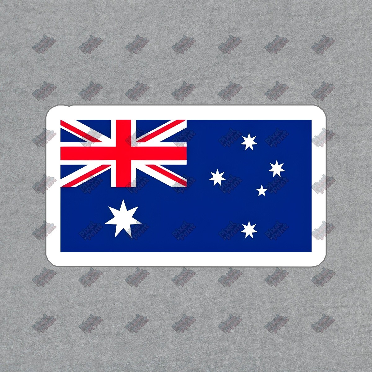 Australia Flag Vinyl Sticker Decal Perfect for Laptops, Water #428312