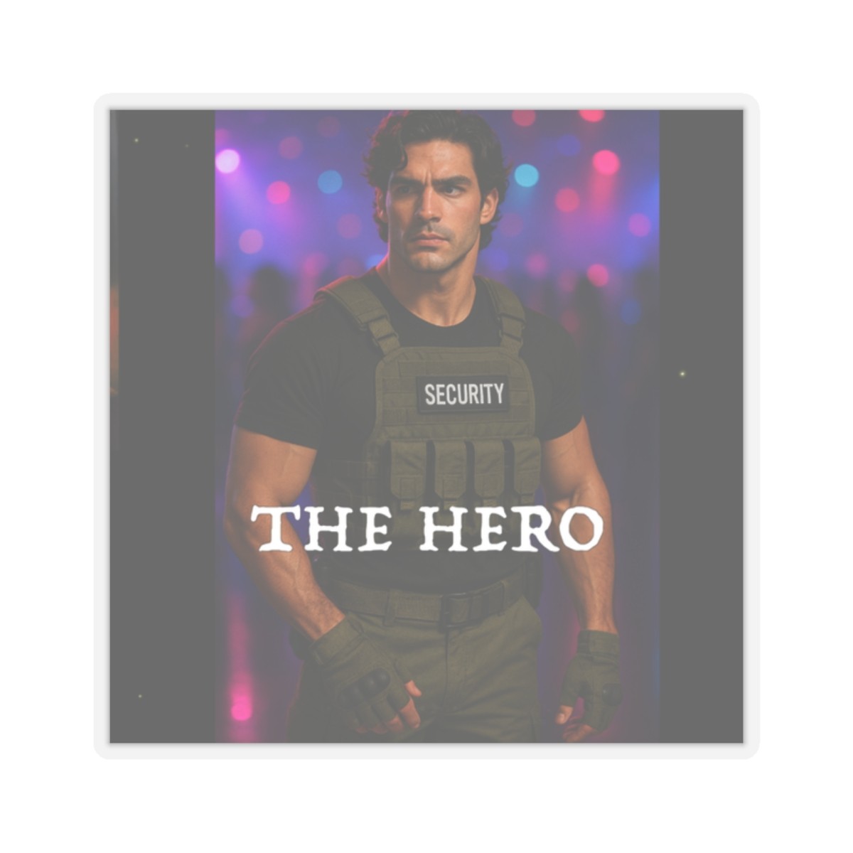 True Crime Survivor The Hero Kiss-Cut Stickers