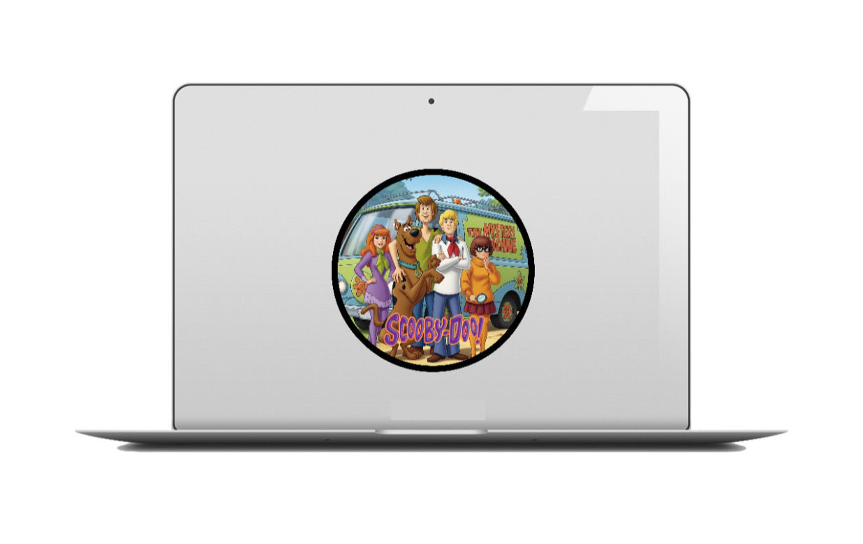 Scooby Do (Gang) – 4" Handcrafted Vinyl Decal Car Laptop Cooler Journal Decor 26