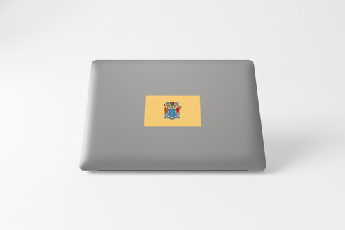 State of New Jersey Flag Sticker Decal USA New Jersey State