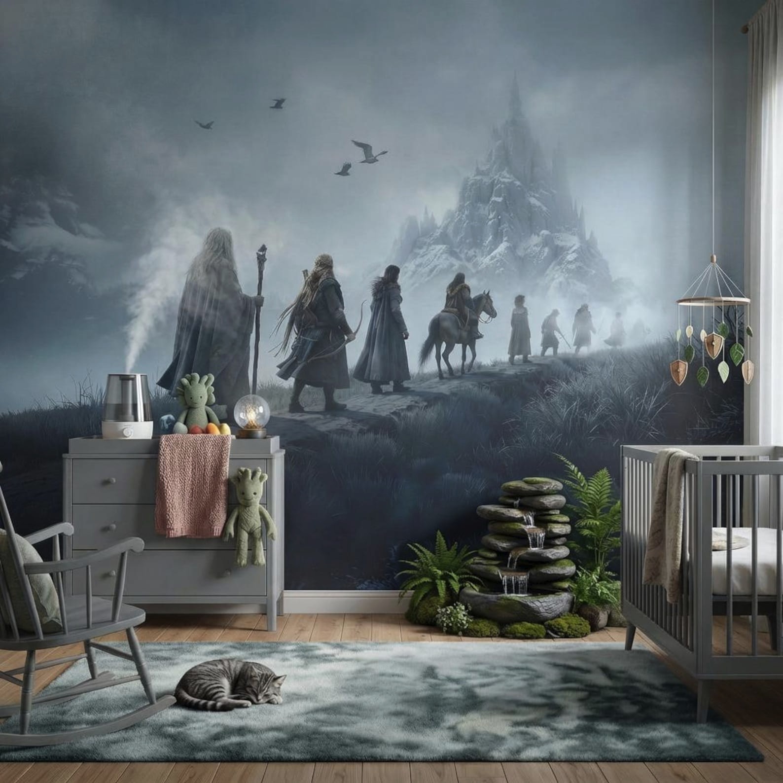 Epic Heroes Wallpaper, Wall Mural or Tapestry for nursey, kids room