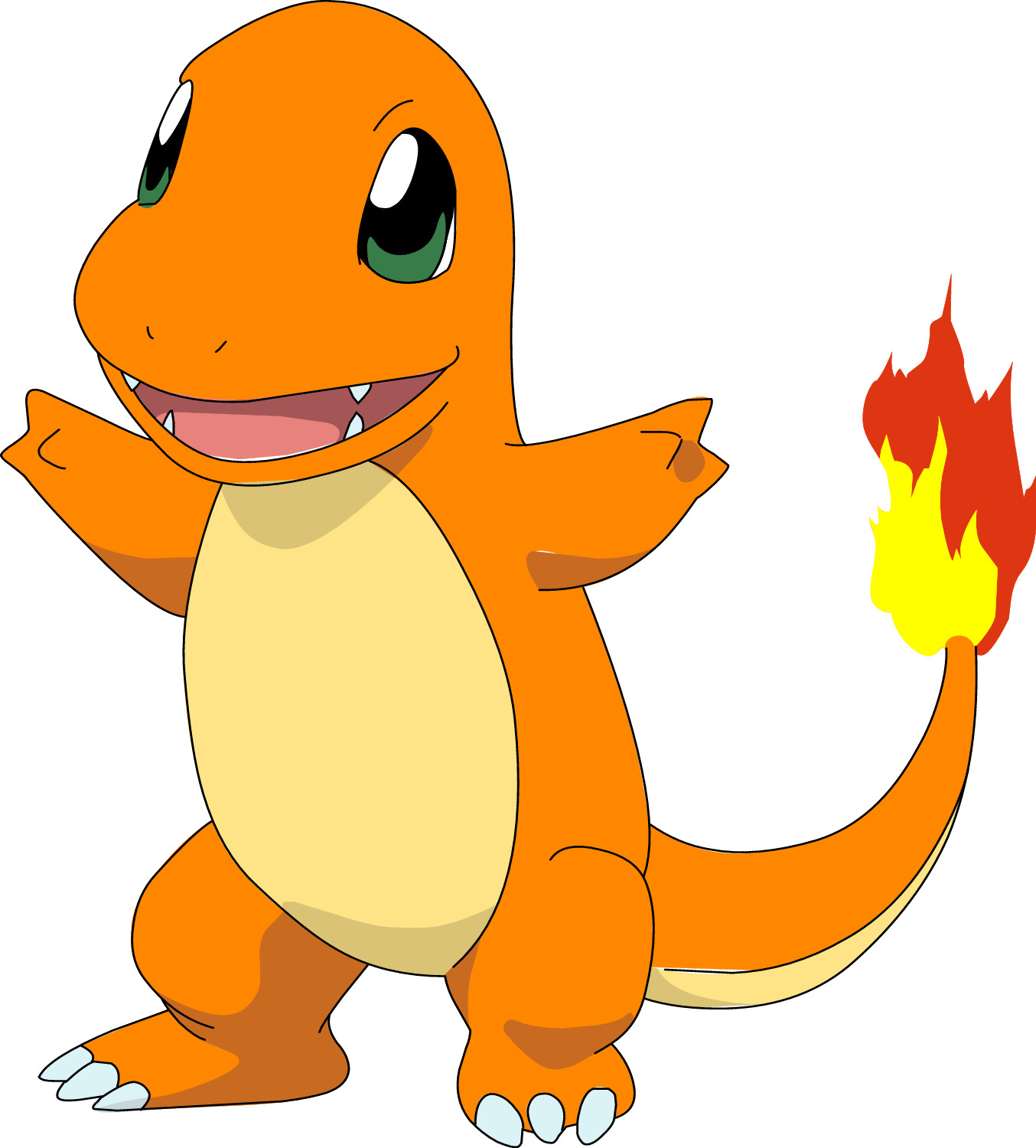 Charmander sticker pokemon weatherproof bumper vinyl decal