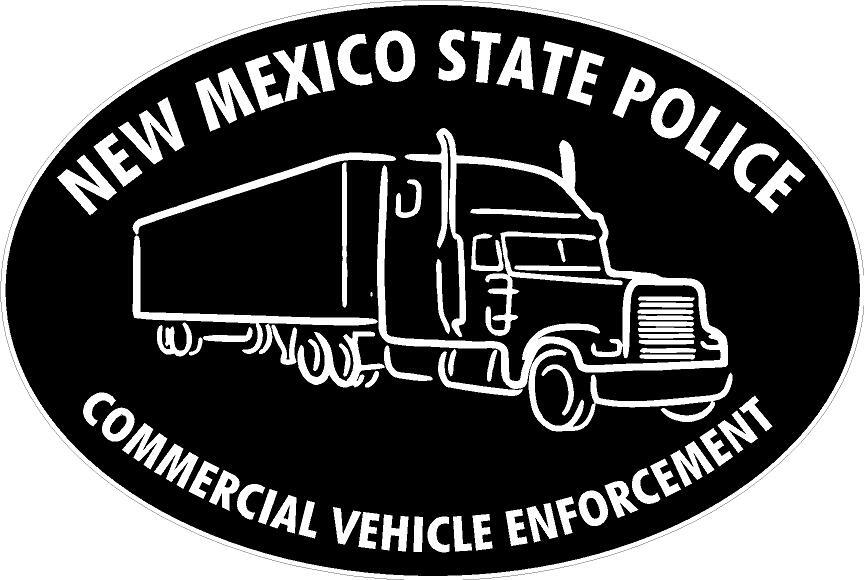 New Mexico State Police Commercial Vehicle Enforcement State Trooper NM