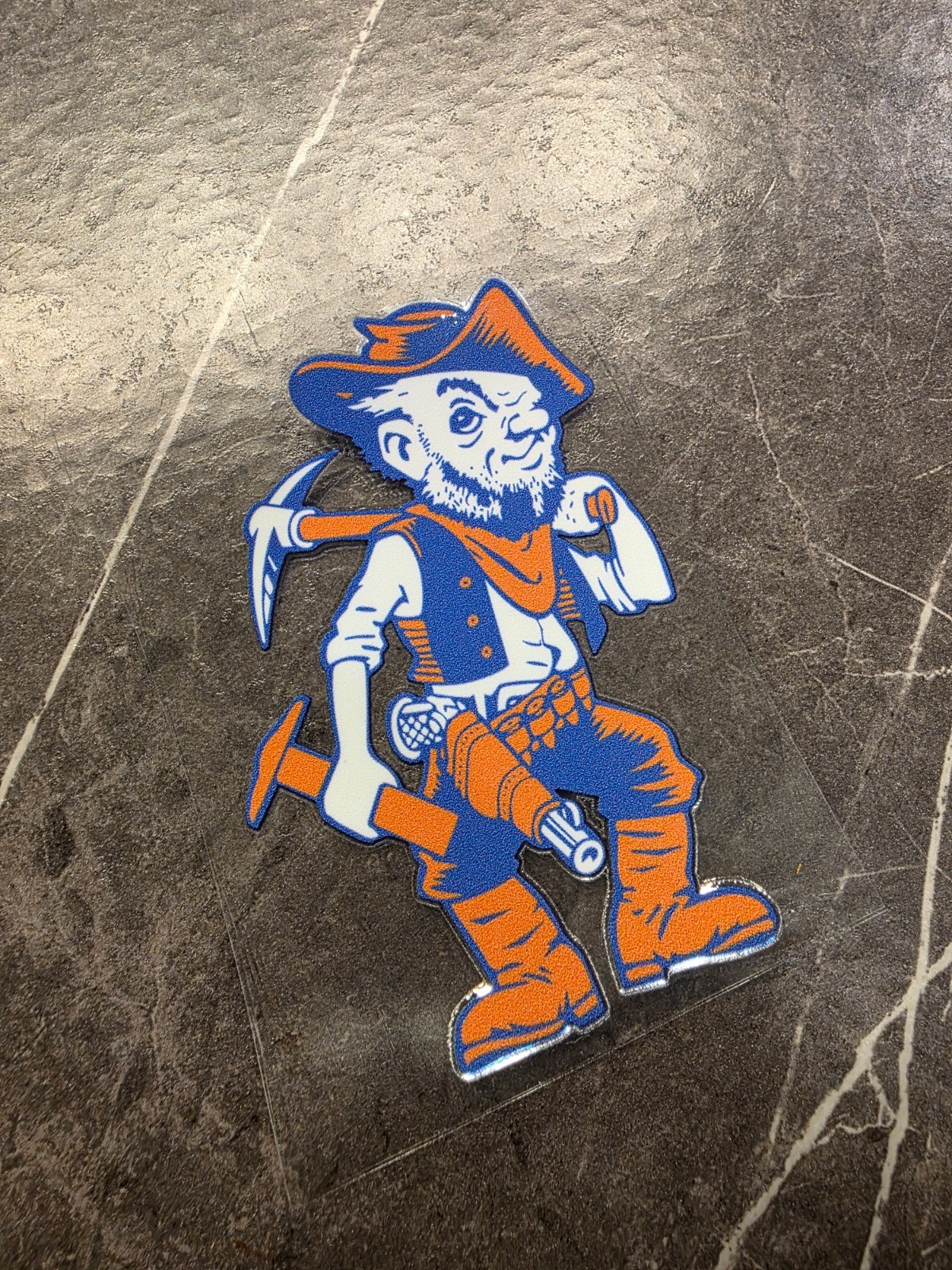 UTEP Miners Decal Sticker | UV DTF | University of Texas El Paso