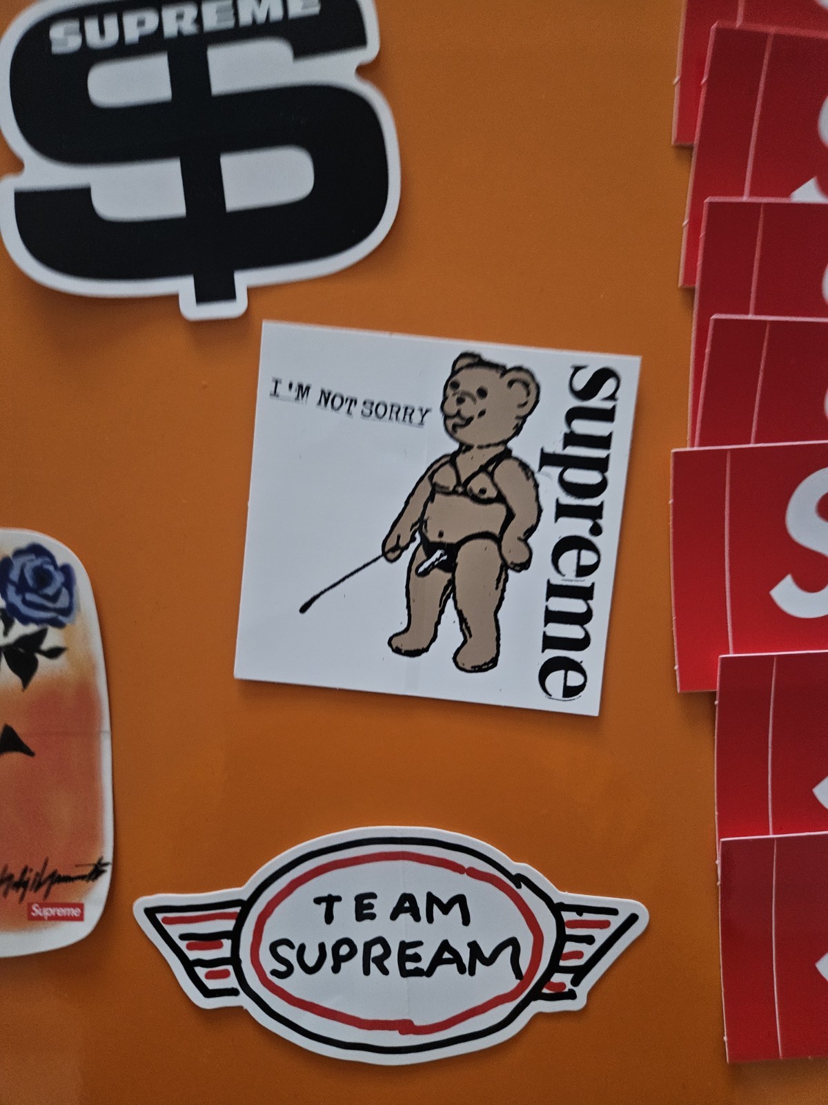 Supreme Logo Sticker 17 Lot Multicolor Assorted