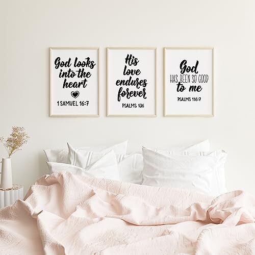 12 Pcs Bible Verse Wall Decals Religious Scripture Wall Art Pretty Style
