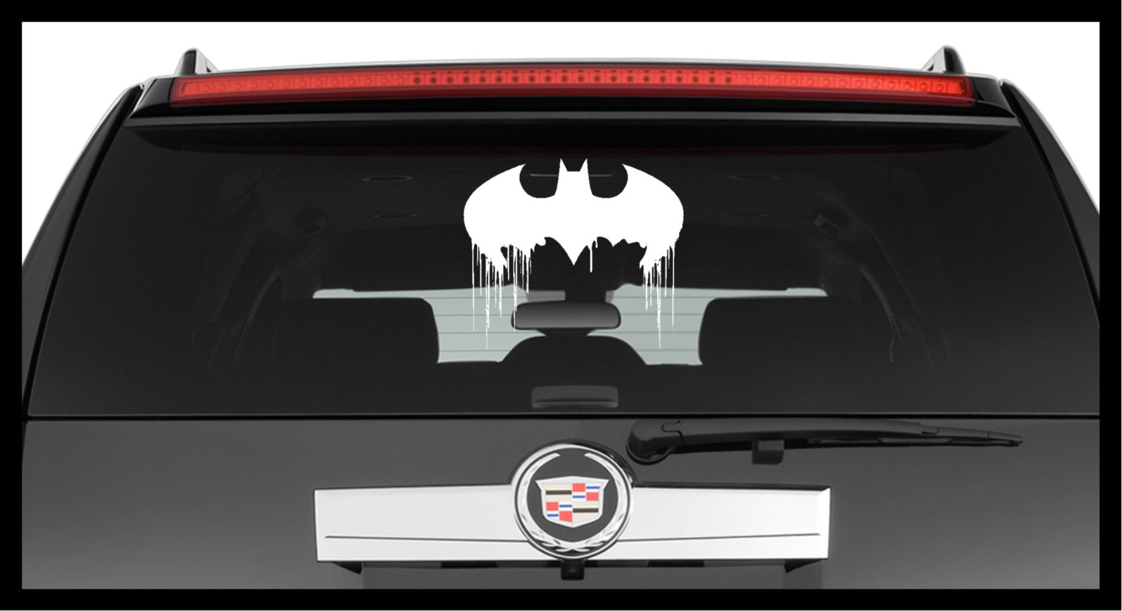 Vinyl Decal Truck Car Sticker Laptop – DC Comics Batman Bleeding Bat Symbol Logo