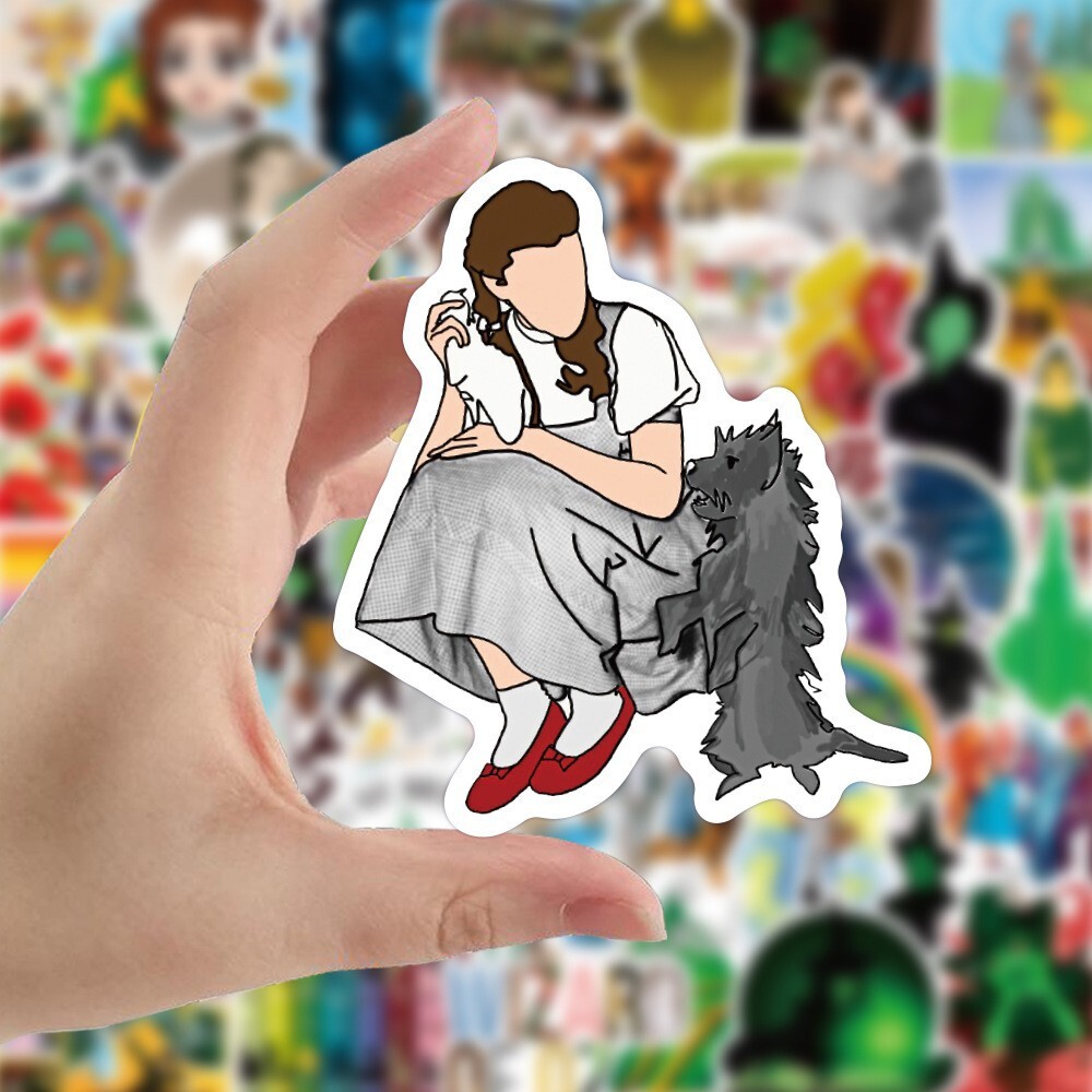 100Pcs The Wonderful Wizard of Oz Sticker for Adults Teens Girls Water Bottles