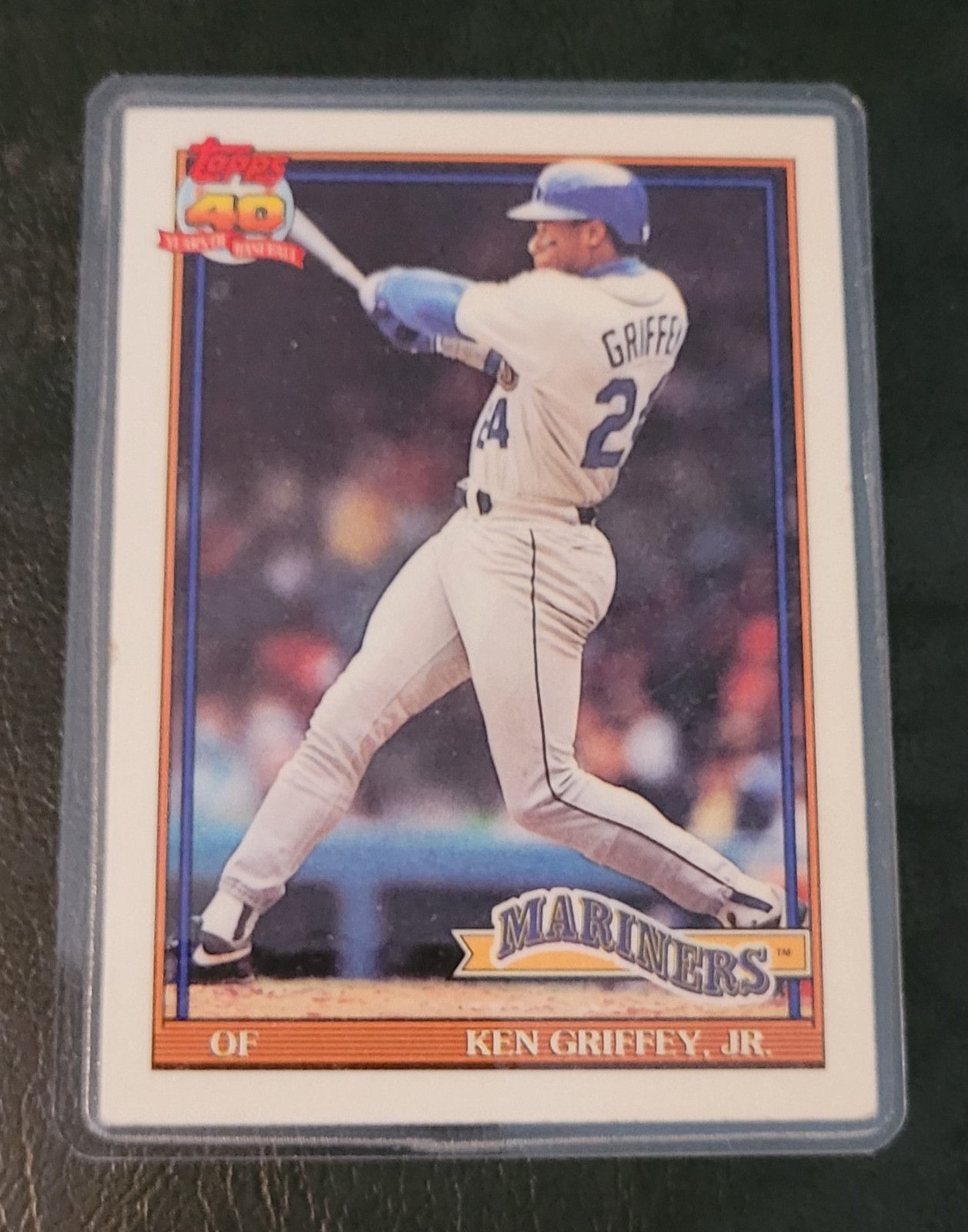 Ken Griffey Jr. Baseball Card HOF Fridge/Locker/Cabinet Laminated Magnets
