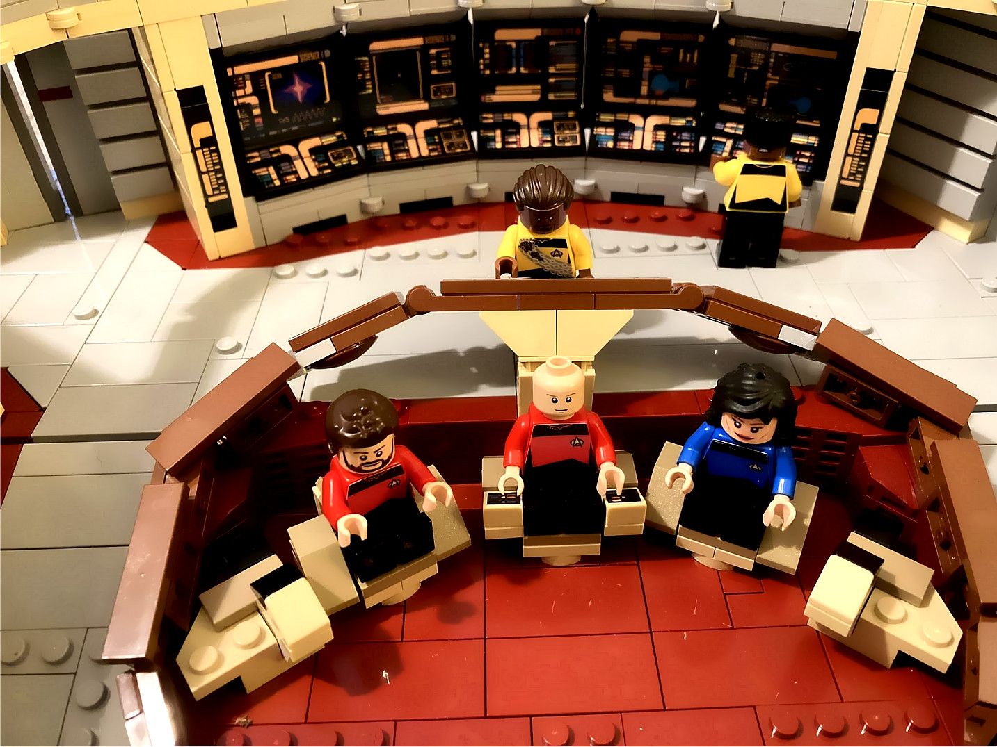 Star Trek Stickers NCC-1701 Enterprise-D Bridge, Borg, TOS & More! (Lego MOCs)