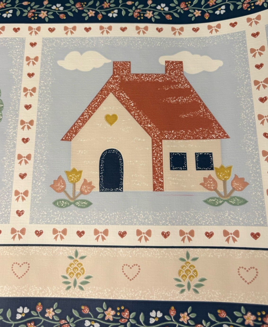 Vintage Country Colonial Heartland 10 yards sealed wall paper boarder
