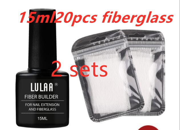 Nail Extension Fiber Set Nail Extension Gel Repair Liquid Paper-free Support She