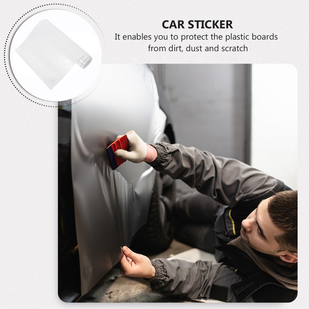 15 cm Clear Car Interior Protective Film Polyurethane Transparent