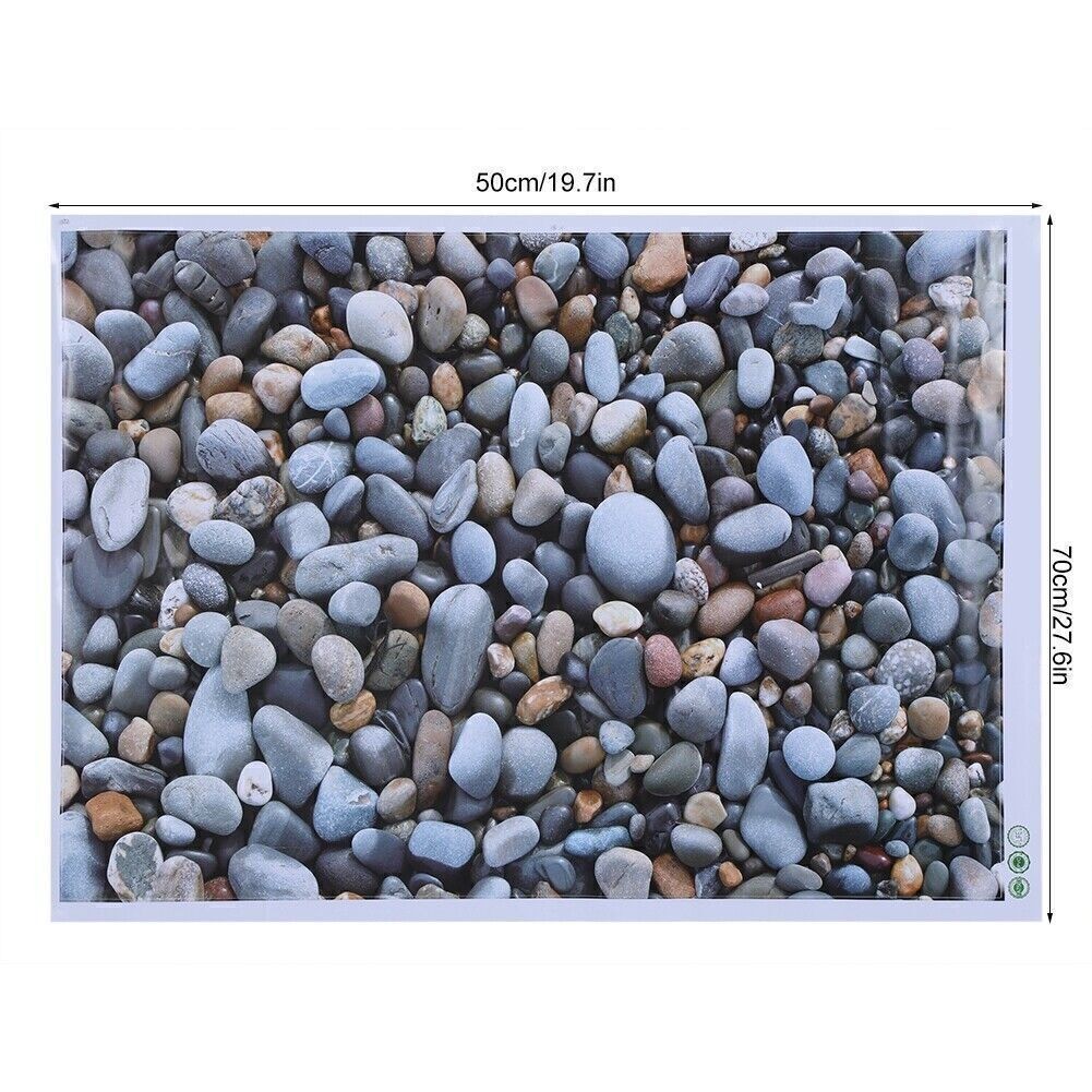 3D Cobblestone Wall Sticker Anti skid Floor Stickers for Bathroom Corridor Decor