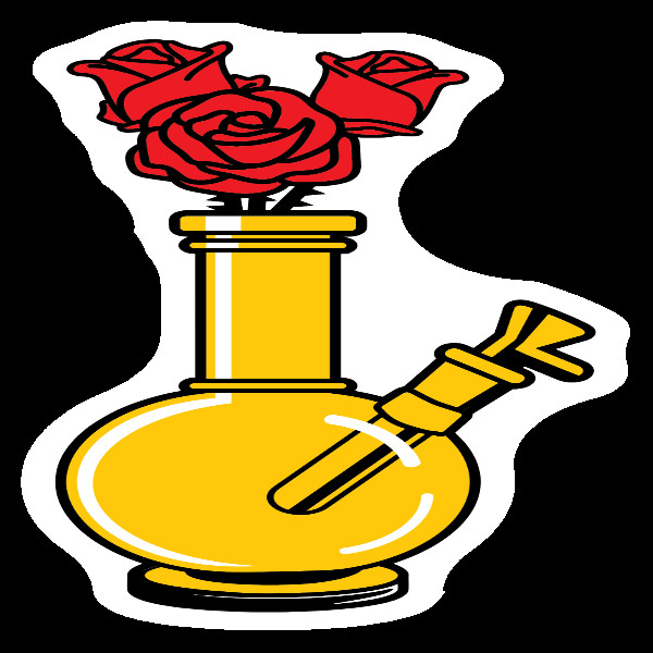Pothead Valentine Sticker Weed Puns Vinyl Decal UV Safe Weatherproof 420 Gift