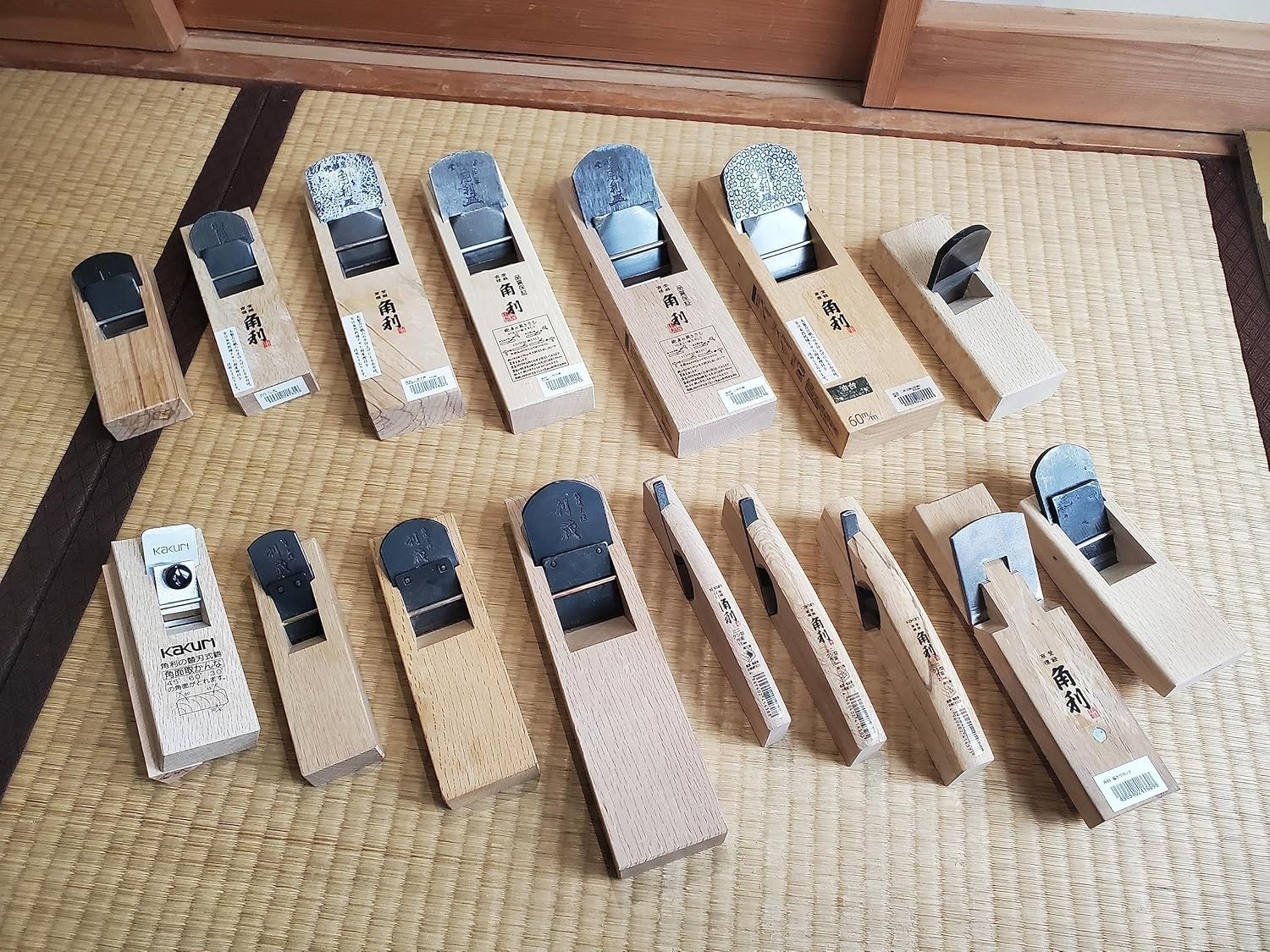 Professional Japanese 50mm Smoothing Plane – Eco Oak Body for Wood Finishing