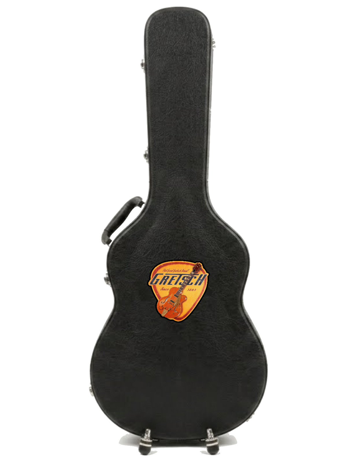 Guitar Gretsch Vintage – 4in Handmade Vinyl Decal Auto Cooler Laptop Case Decor
