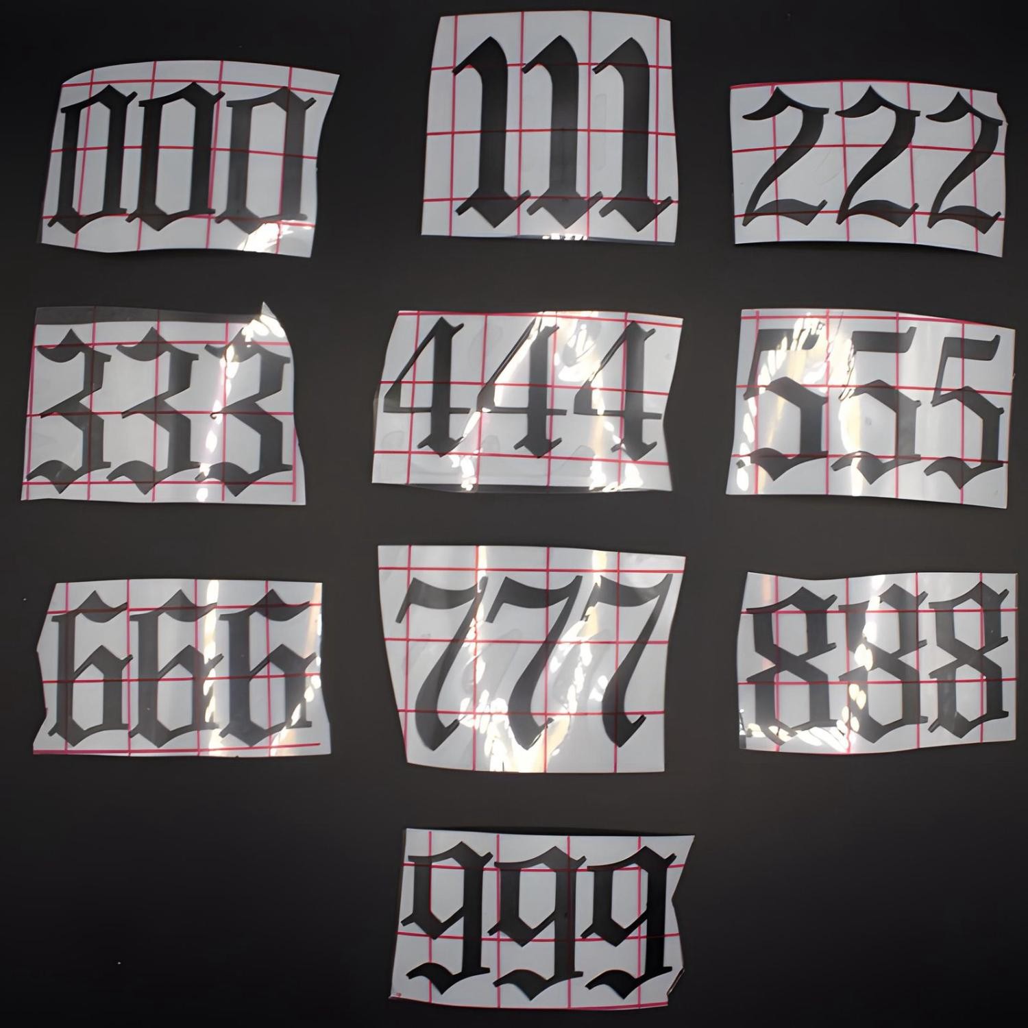 Angel Numbers Decal
