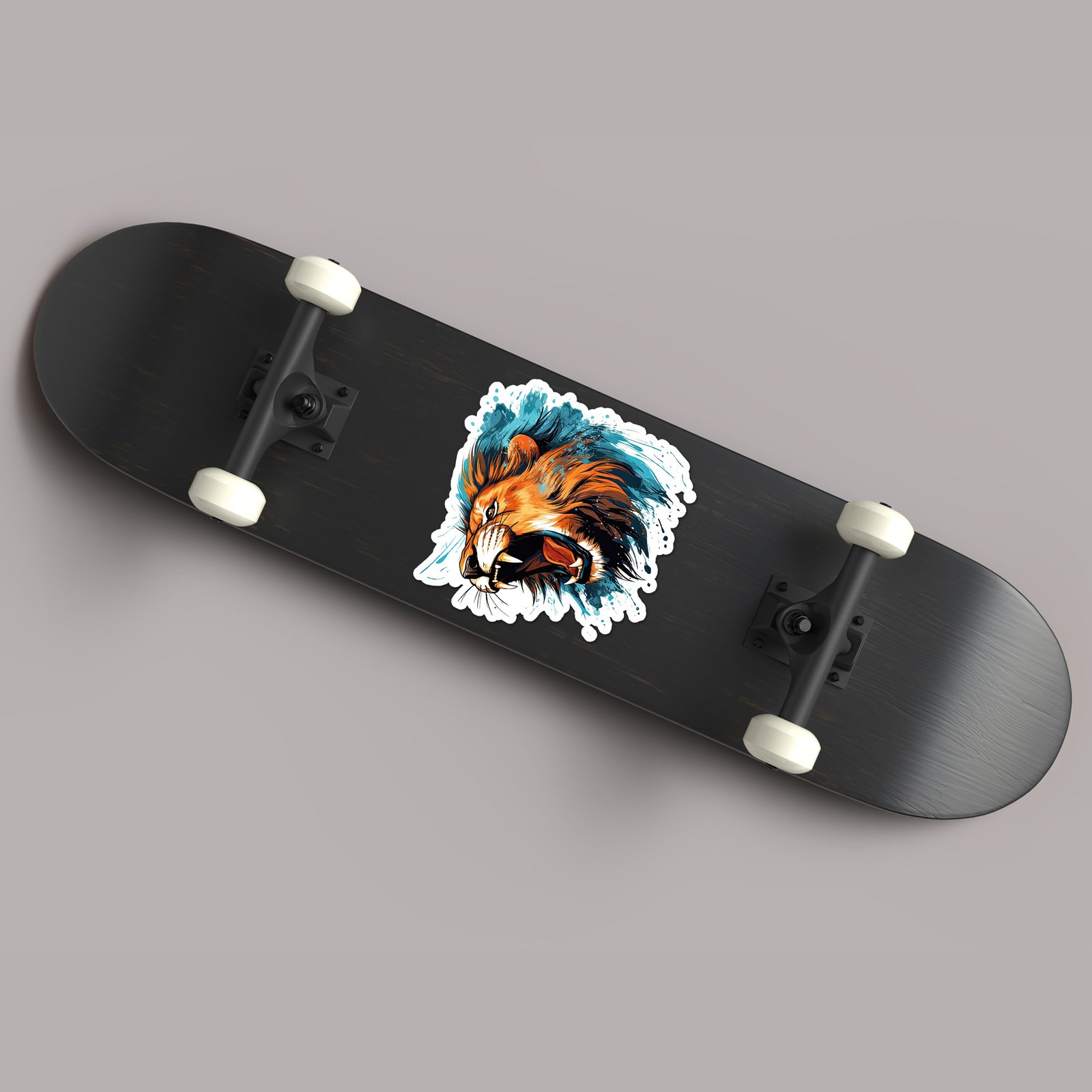 Lion Head Roar – Vinyl Decal Sticker – Car Window Laptop – ebn9510