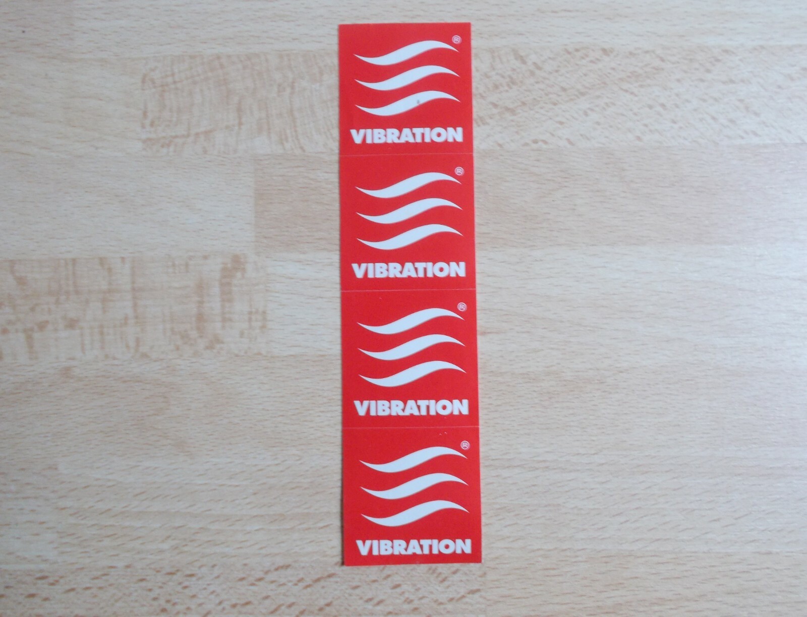 4 Small Stickers Radio Vibration