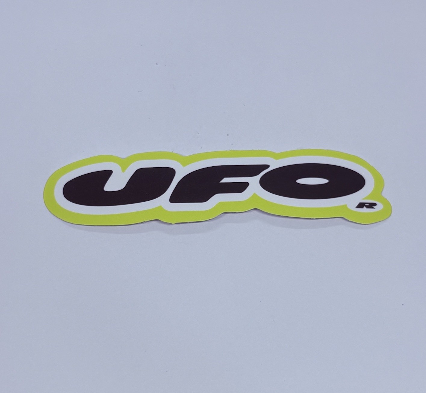UFO Racing Sticker Vinyl Decal Window Wall Bumper Matte Finish 3.5” P4