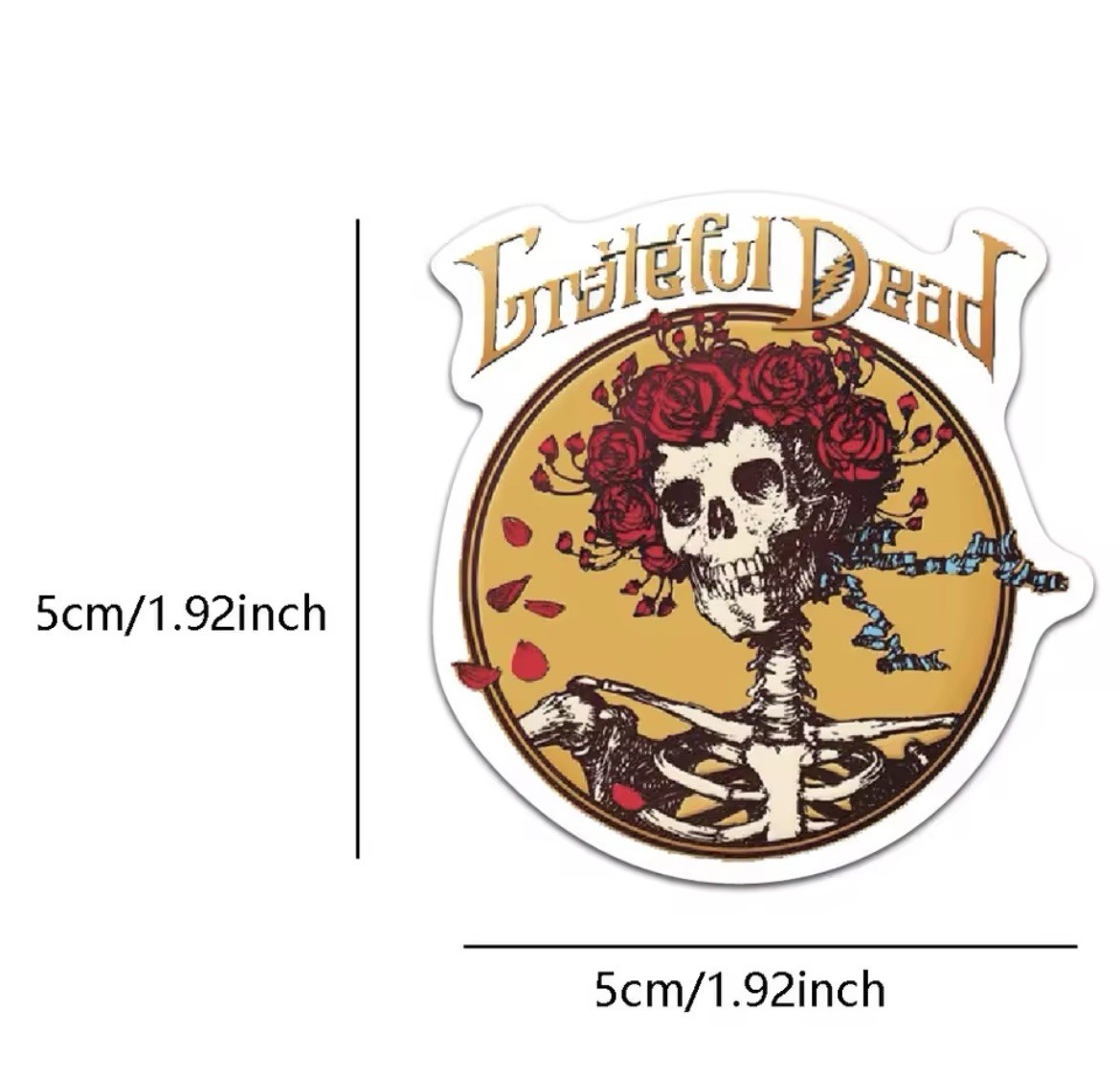 Grateful Rock Band Stickers 50pk Rock Music Dead Head Fun Stickers FREE SHIPPING