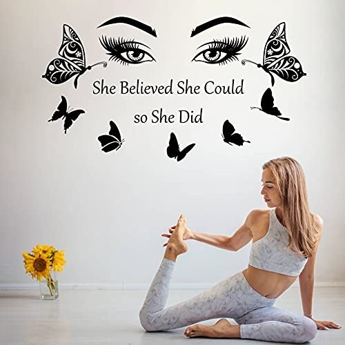 motivational quotes for woman Inspirational Wall Decal Quotes Girls Bedroom ART
