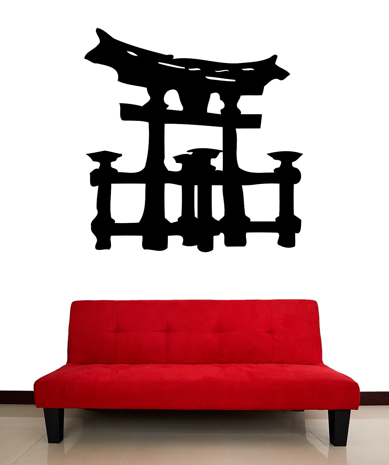 Asian Temple Ruins Chinese Gates Decor Wall Art Mural Vinyl Decal Sticker M461
