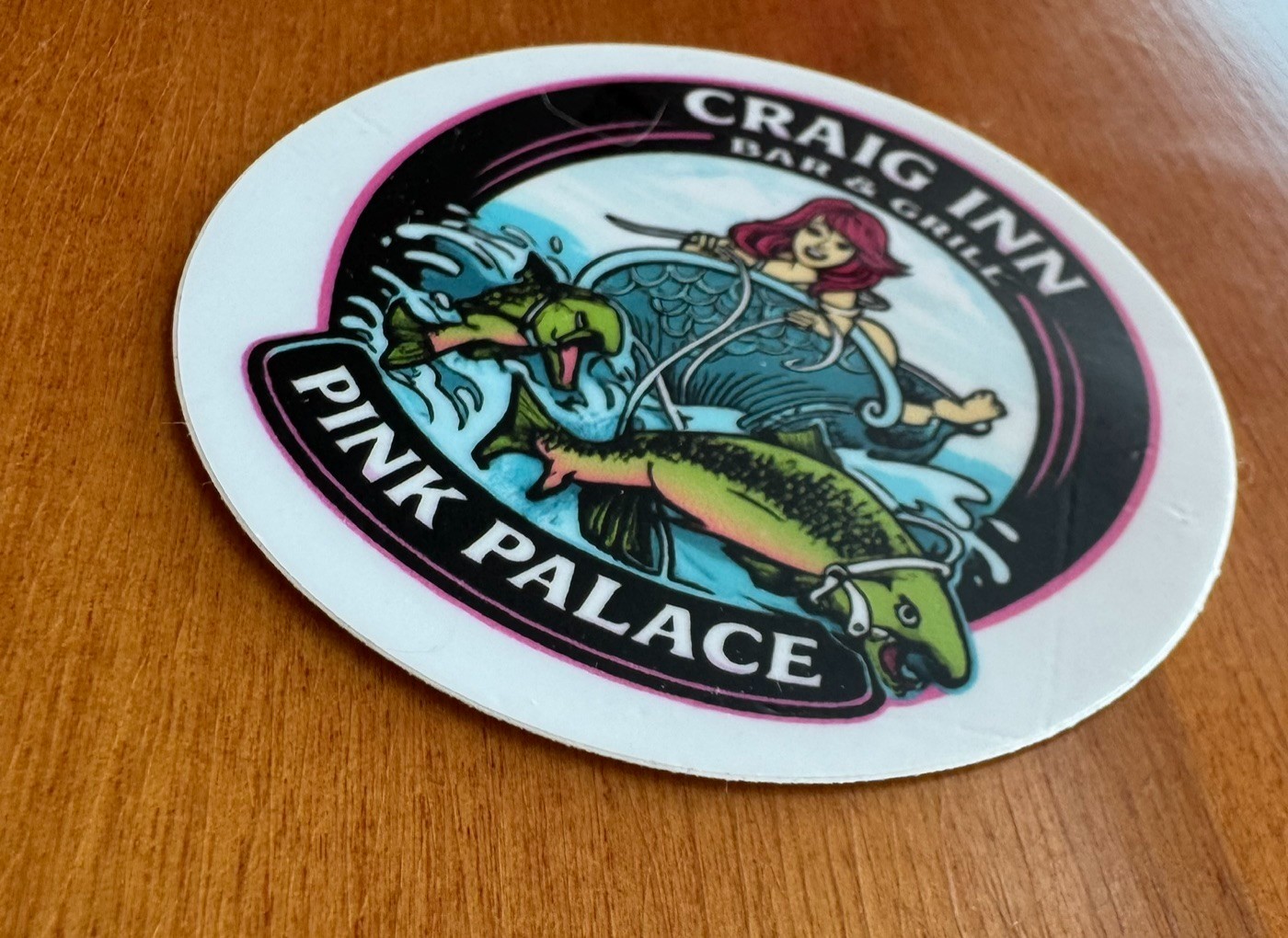 CRAIG INN BAR & GRILL PINK PALACE Salmon Mermaid Prince of Wales Island Alaska