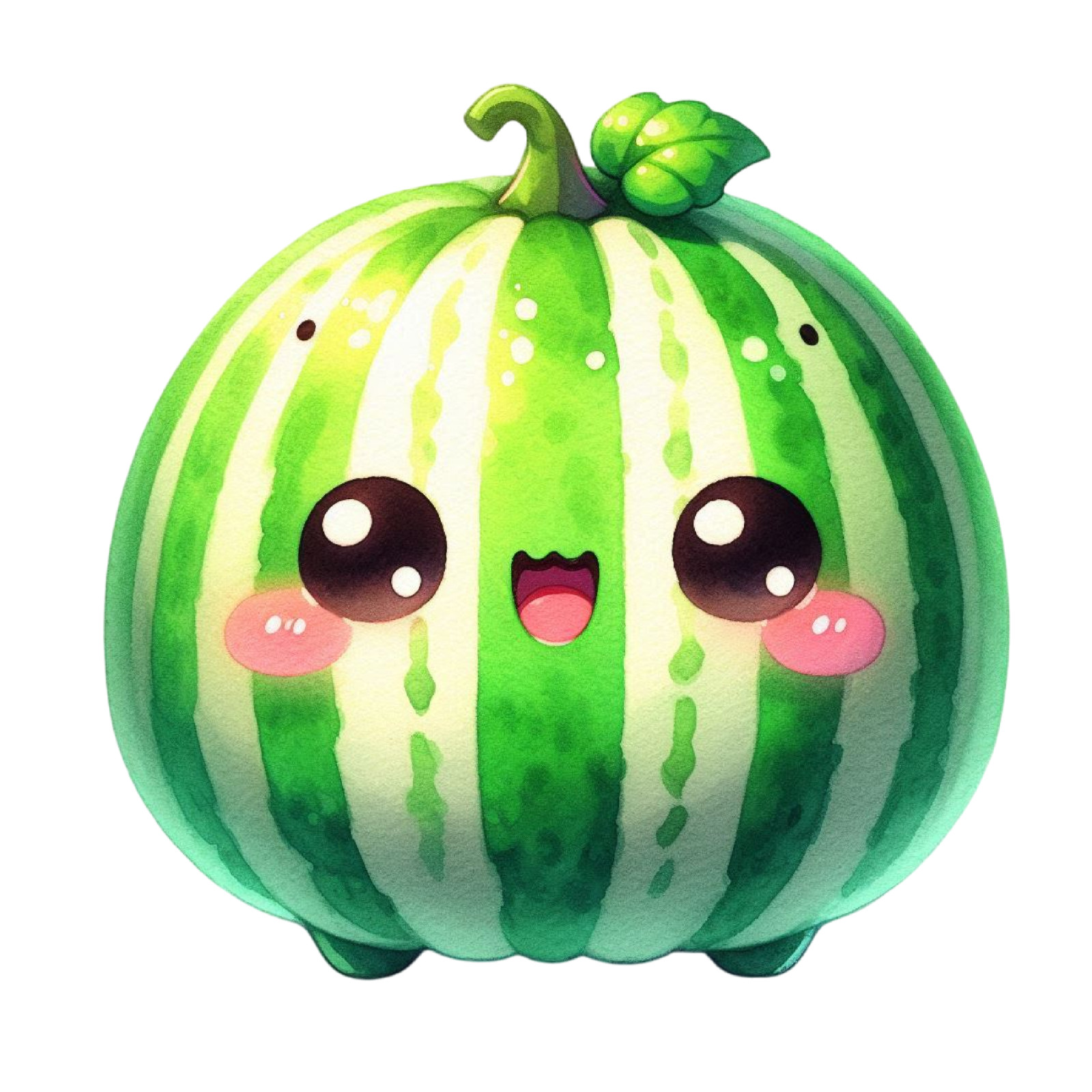 Sweet Watermelon Wall Decal Sticker 18X18cm Large