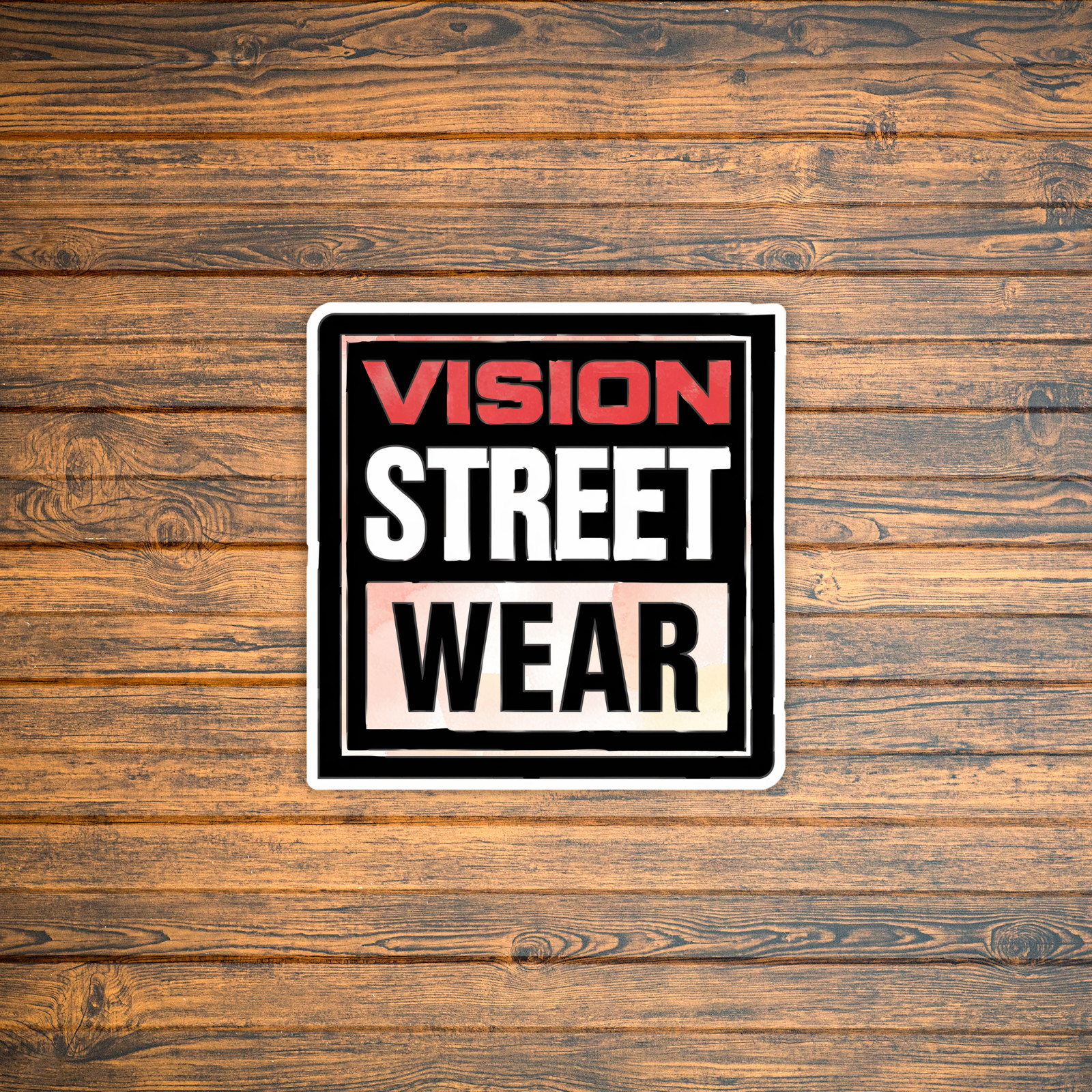 Vision Street Wear 80s Retro Skate Surf Logo Sticker Decal #889