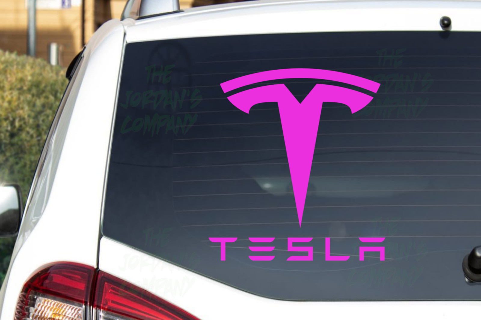 Tesla Logo – CNC cut Decal Vinyl Sticker Pic from 12 colors!