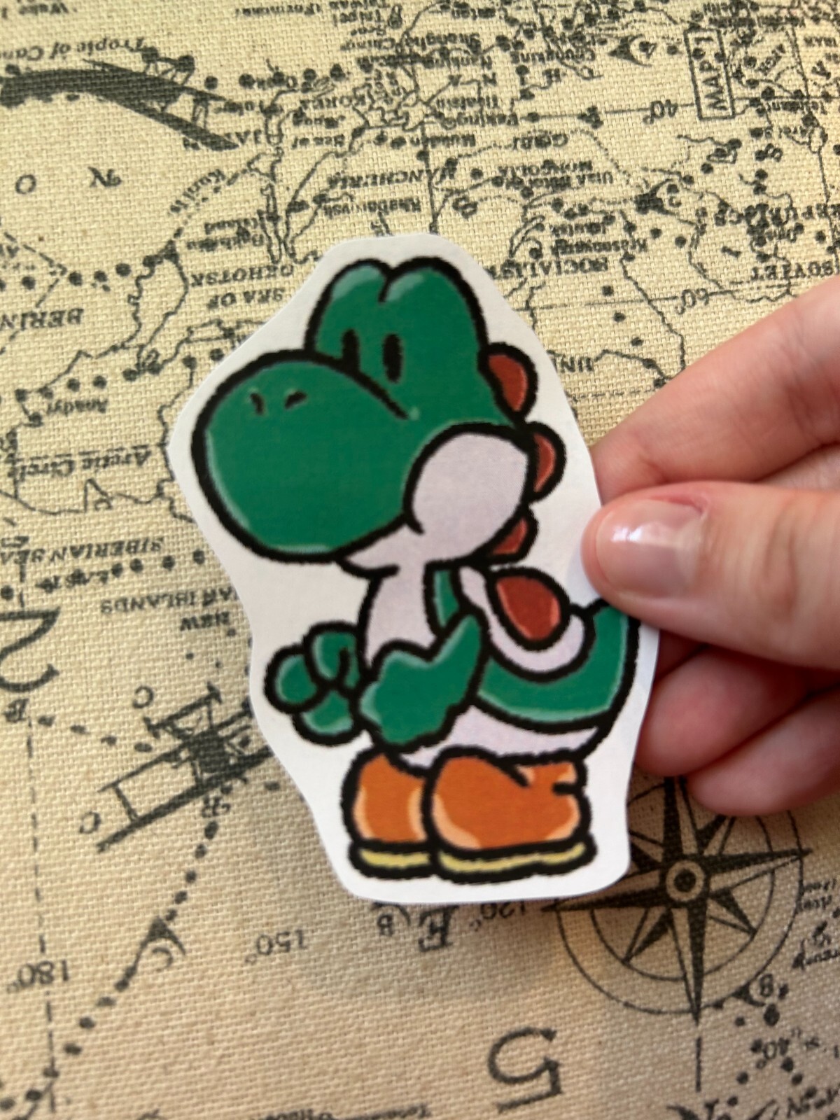 Super Mario Fan Art – Lot of 9 Total Matte Sticker Free Shipping Nintendo!
