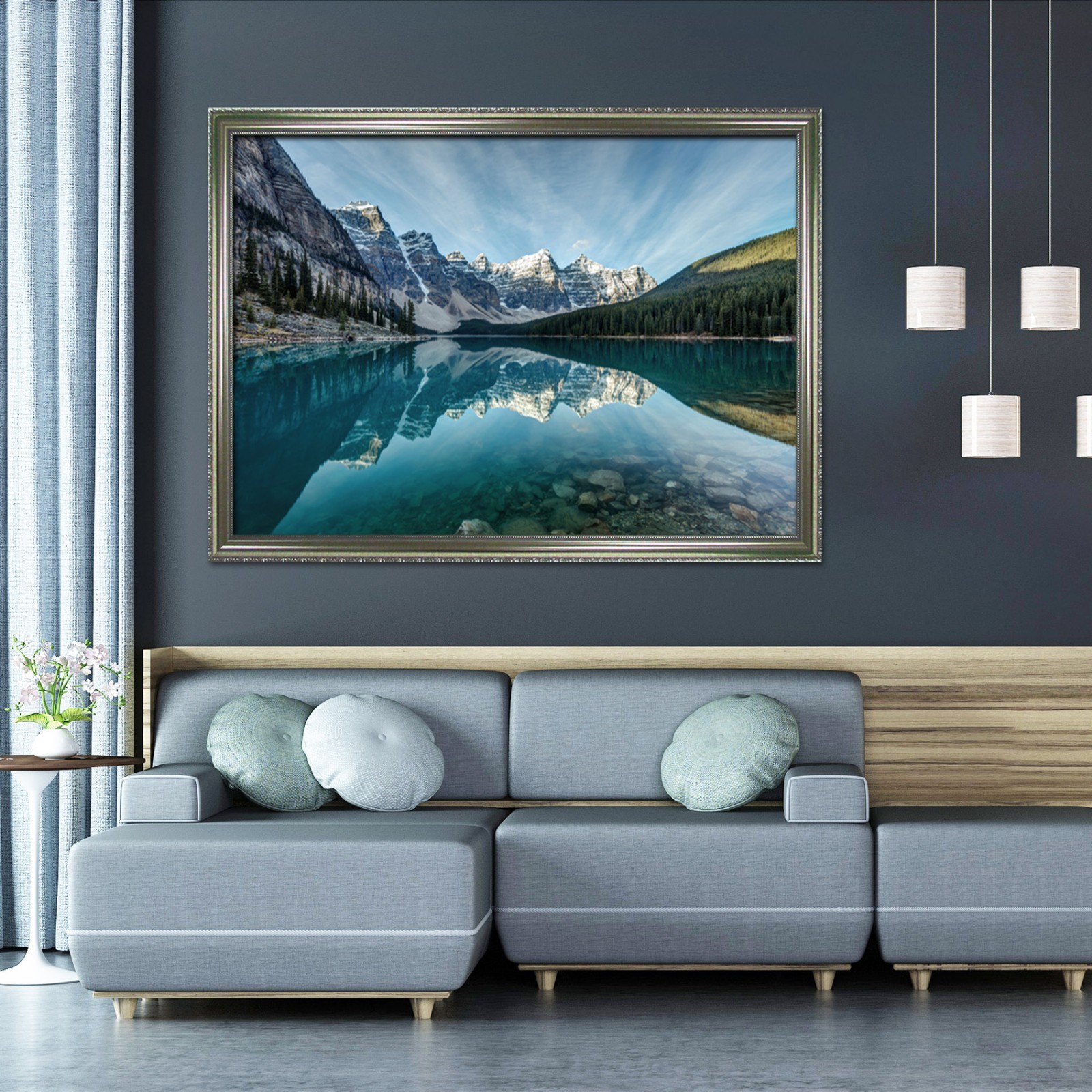 3D Clear River 52 Framed Poster Home Decor Print Painting Art AJ WALLPAPER