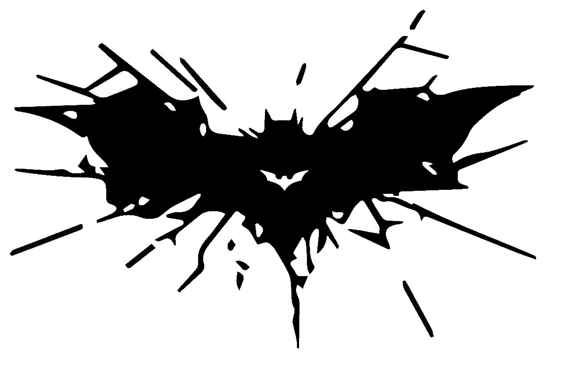 Vinyl Decal Truck Car Sticker Laptop Window DC Comics Batman Breaking Glass Logo