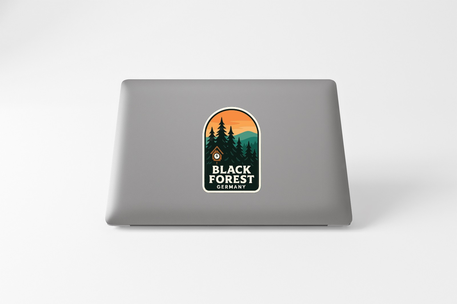 Black Forest Germany Sticker Decal Vinyl Die-Cut Symbolic Landmark Design