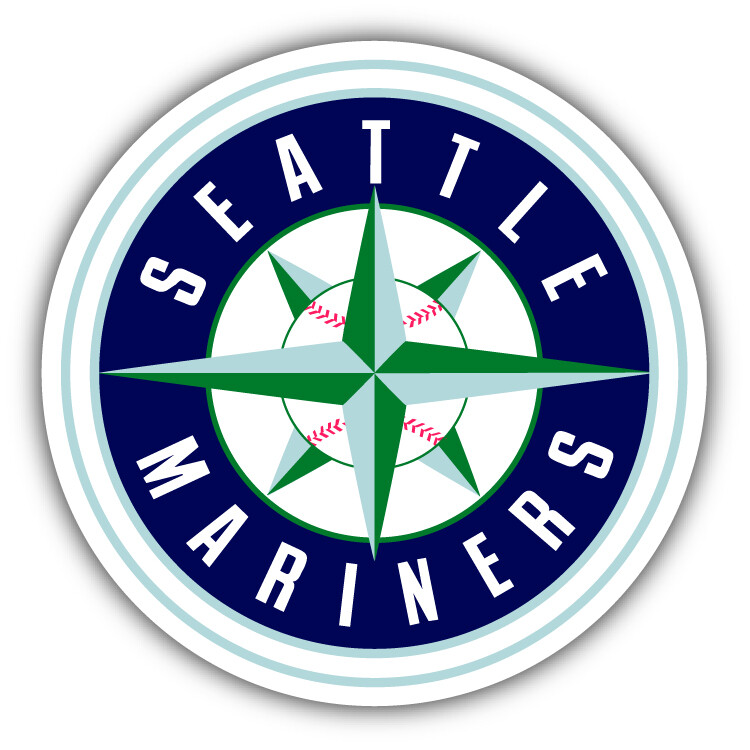 Seattle Mariners MLB Baseball Sport Logo Car Bumper Sticker Decal "SIZES"