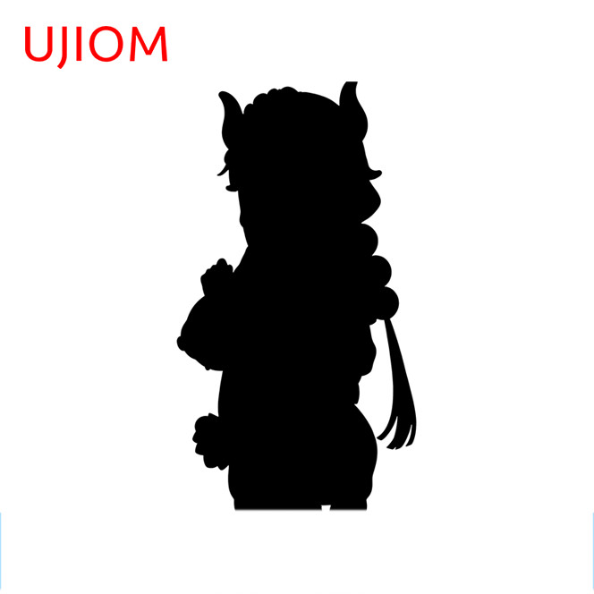 EARLFAMILY 5.1" Kanna Kamui Futa Car Sticker Windows Waterproof Artistic Decal