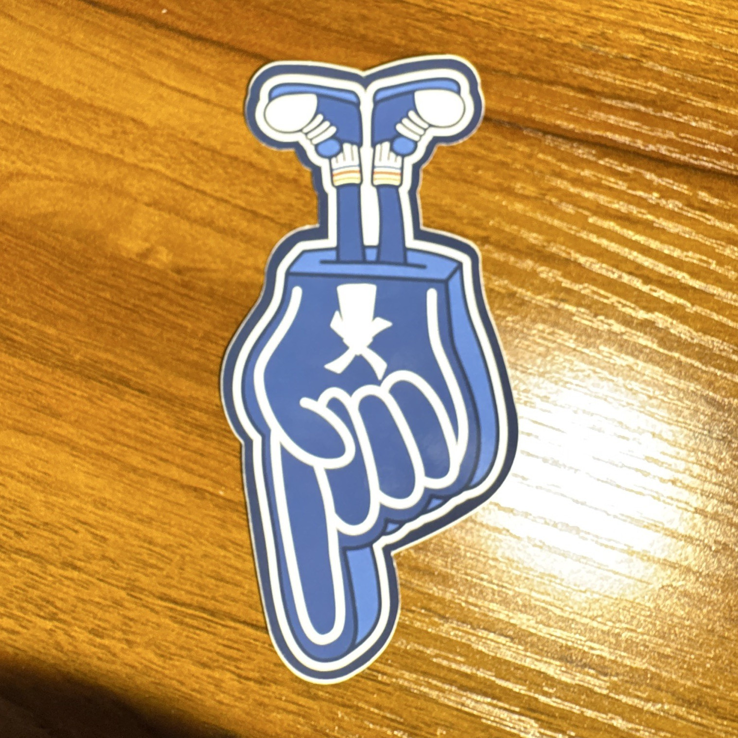 Dutch Bros Rare Texas Exclusive Foam Finger Sticker