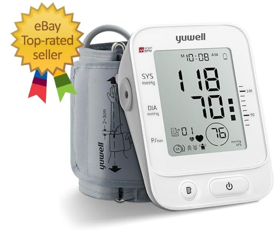 Blood Pressure Monitor, Large Upper Arm Blood Pressure Cuff, Digital Blood Press