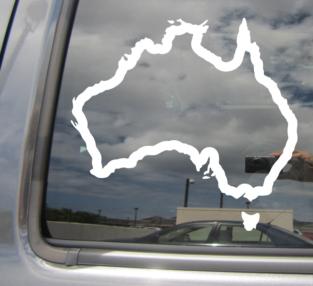 Australia Country – Aussie Outback Kangaroo Car Window Vinyl Decal Sticker 07110