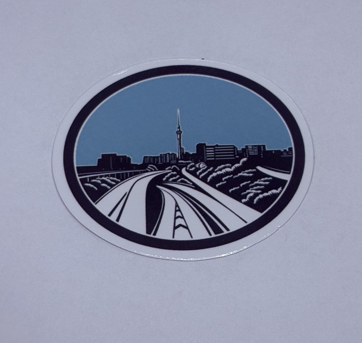 Auckland Sky Tower Sticker Travel City Tour Art Decal Vinyl Souvenir Tc9