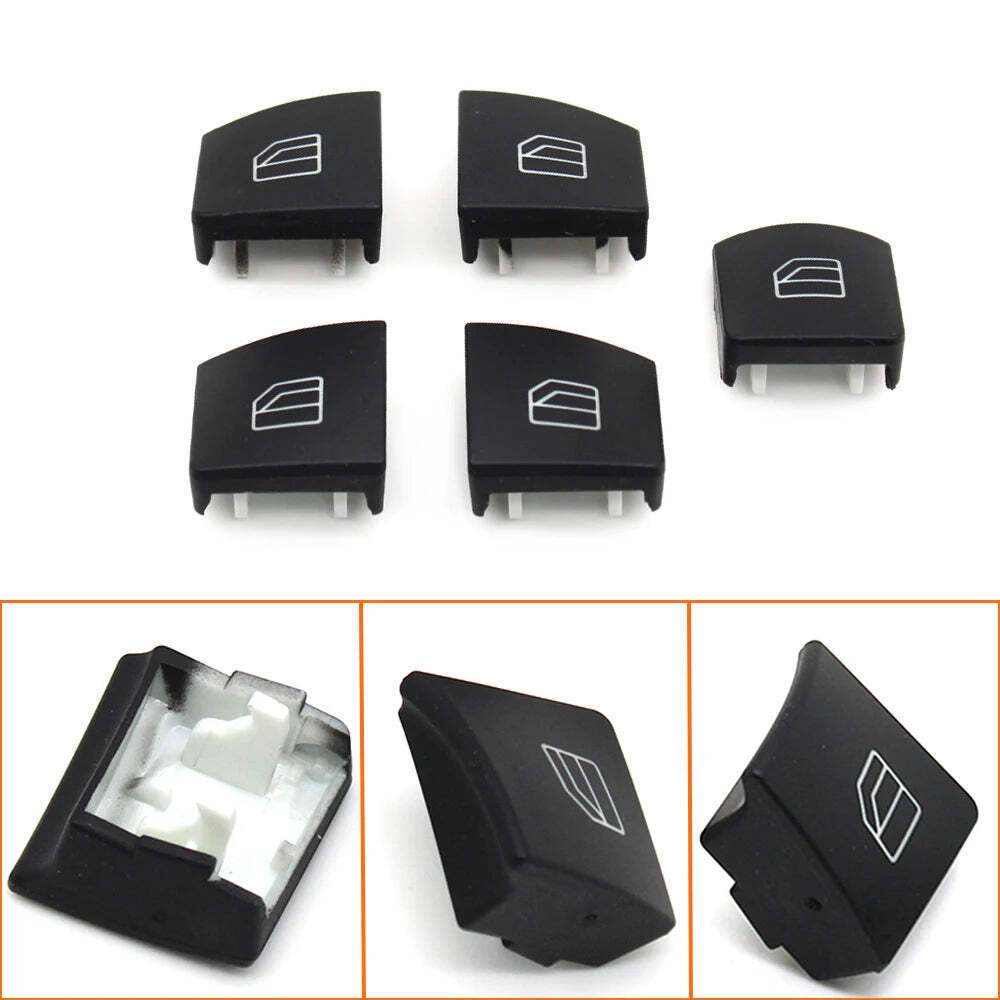 Interior Car Window Regulator Switch Button Cover Cap For Mercedes Benz A B C E