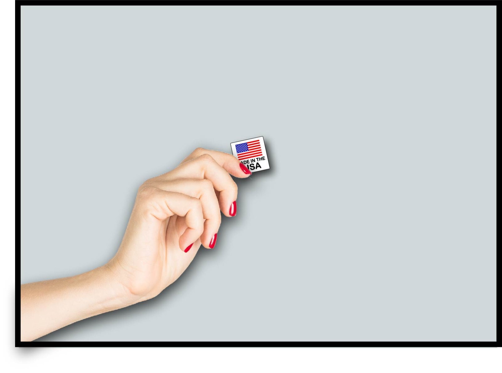 16-1.5" Made in USA Flag Decal Vinyl Sticker United States Stars Stripes America