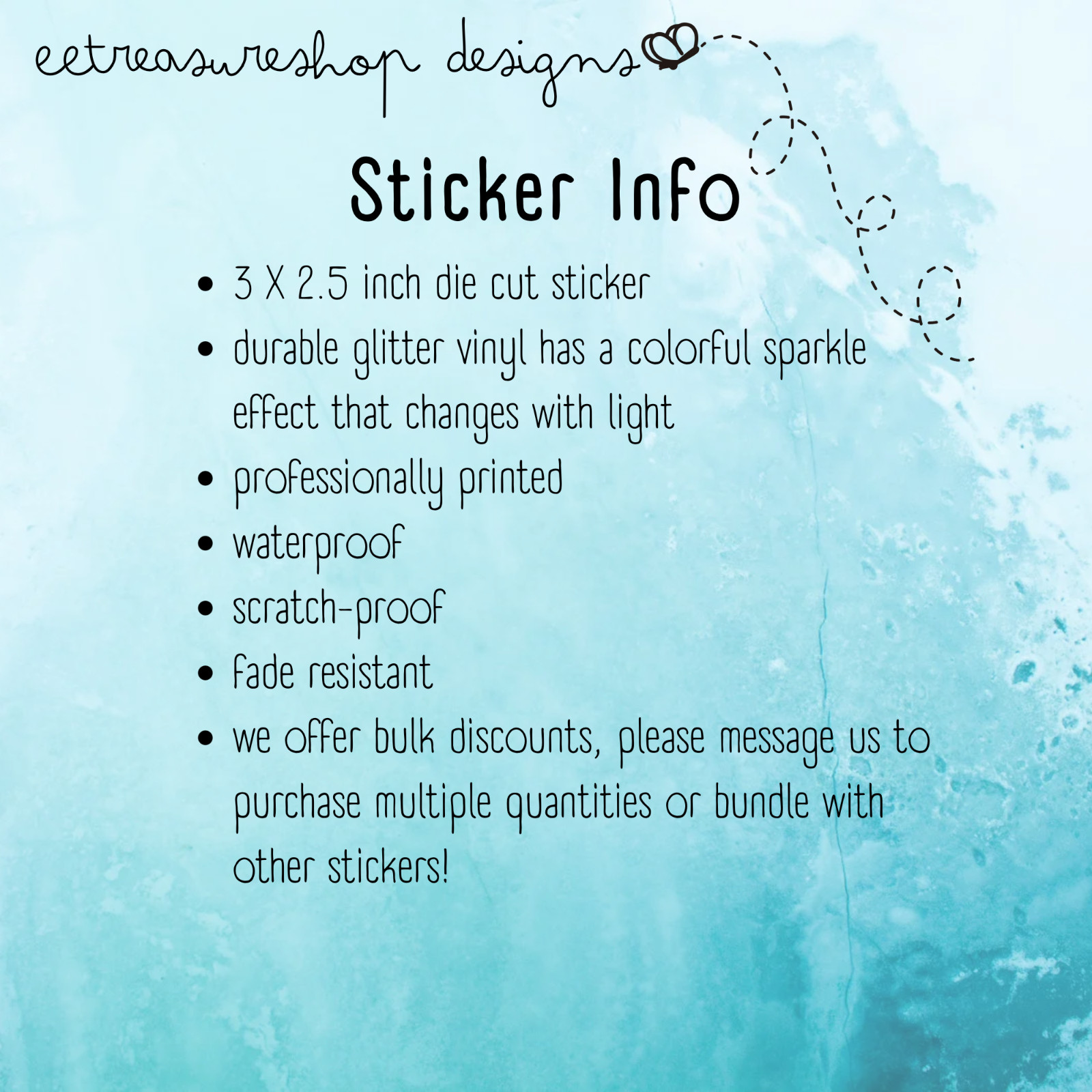 Swiftie Taylor Swift Bejeweled Nice Holographic Waterproof Glitter Sticker