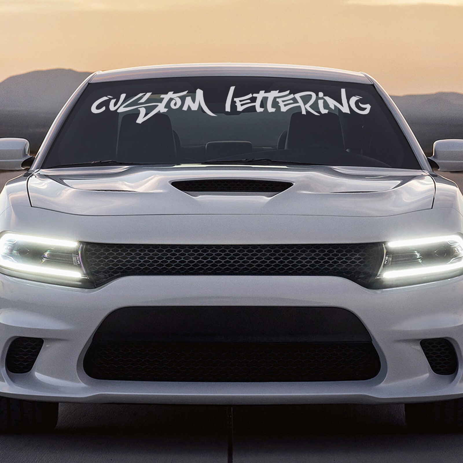 Windshield Vinyl Lettering Sticker Truck Car Sticker Decal Personalized