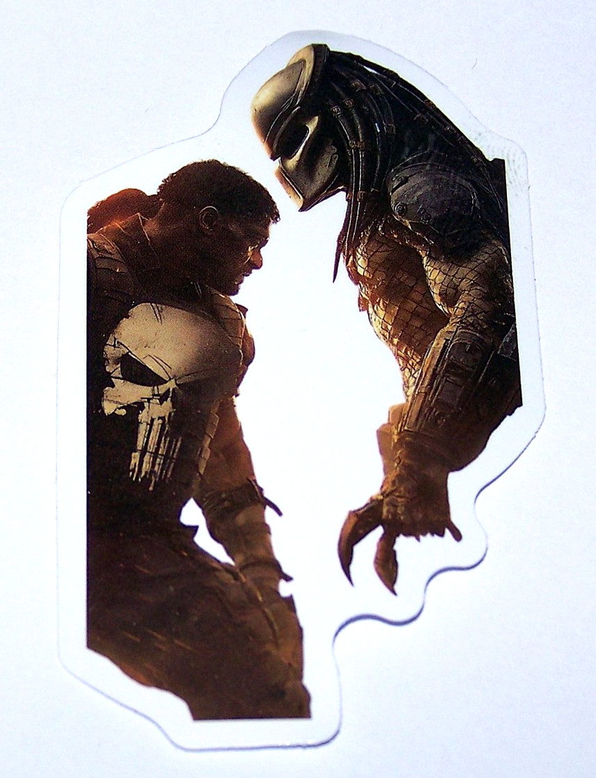 Predator – The Punisher Alien Hunter Cut Sticker Movie Action Sci-Fi Horror Film